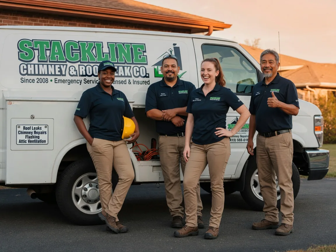 Chimney flashing repair company in Millbrook, IL